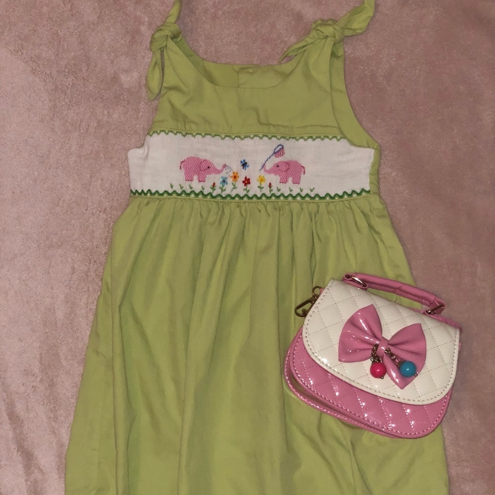 18M Smocked Dress Sleeveless Spring Summer